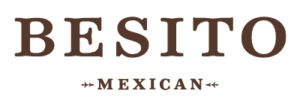 A logo for Besito Mexican restaurant, clean and elegant.